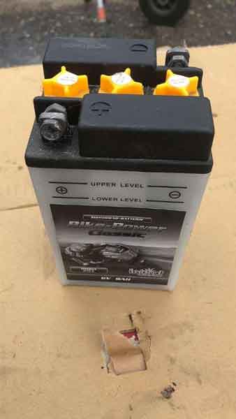 Batterie 6v, neu, volle Spannung Baujahr BJ -