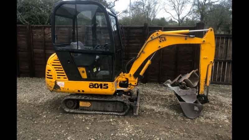 minibagger JCB 8015 Baujahr BJ -