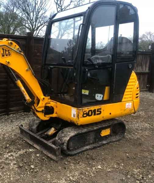 minibagger JCB 8015 Baujahr BJ -