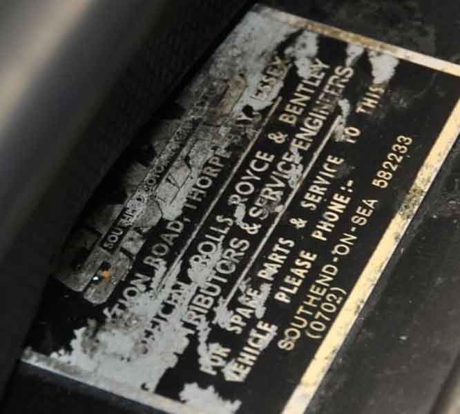 Rolls Royce Silber Shadow I Baujahr BJ -