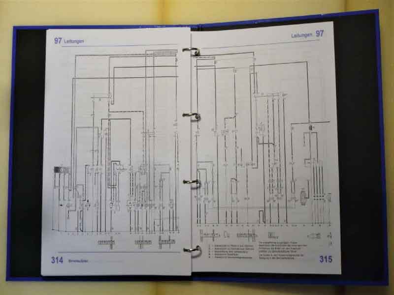 VW Käfer Reparaturanleitung Werkstatthandbuch im Ordner Baujahr BJ -