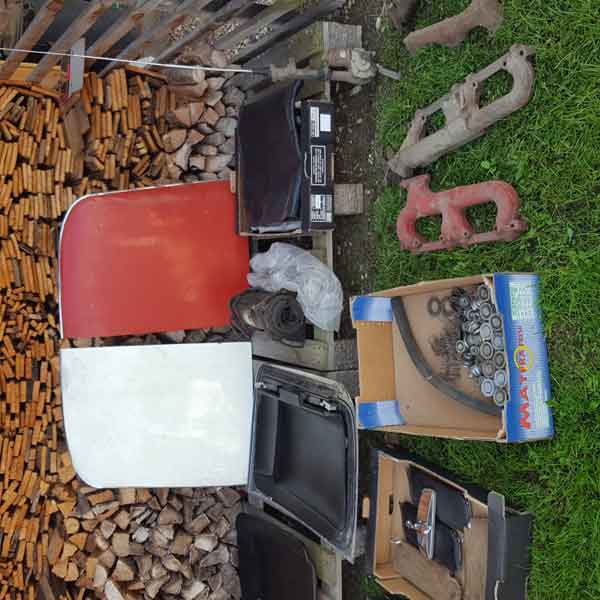 Corvette C3 Teilelager, neu und gebraucht, abzugeben Baujahr BJ -