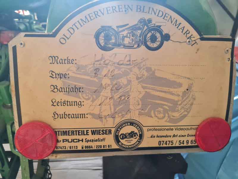 Holder B12 Baujahr BJ -