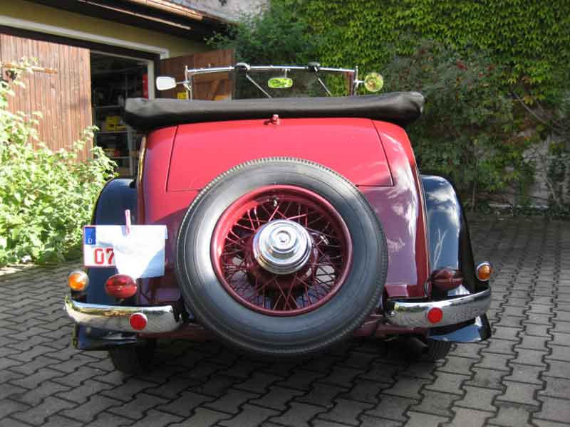 Fiat Balilla Spider Baujahr BJ -