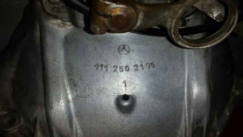 Getriebe für Mercedes Oldtimer W 111 Baujahr BJ -