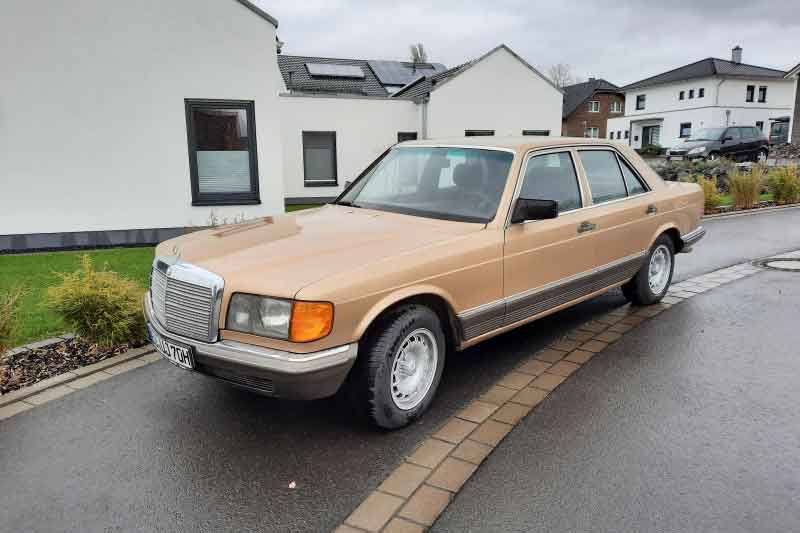 500SE W126 1. Serie, Topzustand, Klimaaut., AHK Baujahr BJ -