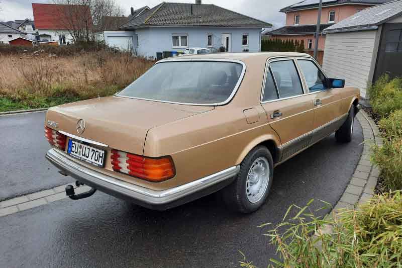 500SE W126 1. Serie, Topzustand, Klimaaut., AHK Baujahr BJ -