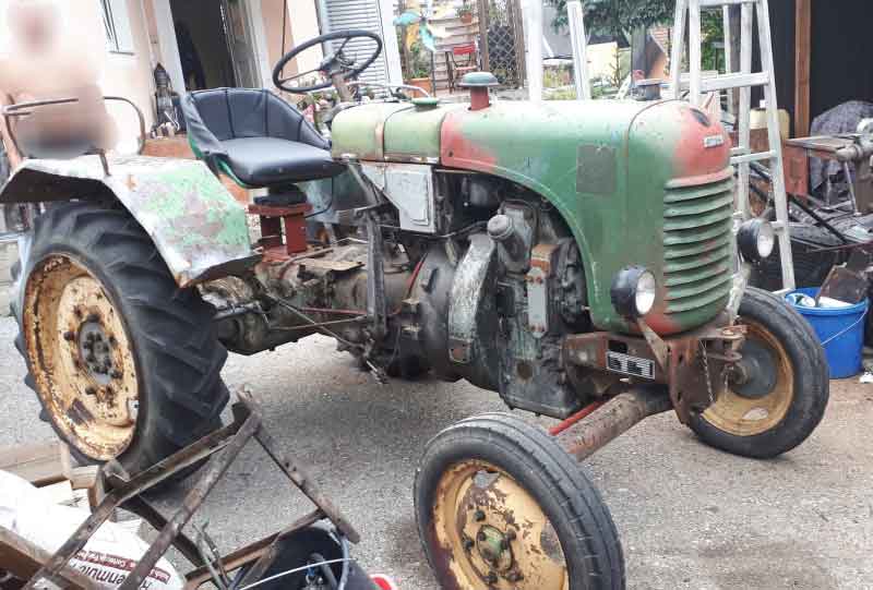 Steyr t80 mit Typenschein Baujahr BJ -