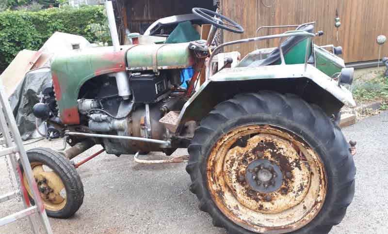 Steyr t80 mit Typenschein Baujahr BJ -