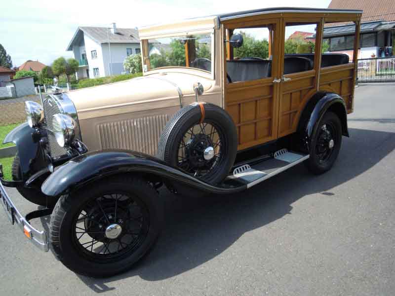 Ford A Woody Bj 1930 40 PS 3300 cm3 Rarität VP 30500 Euro Baujahr BJ -