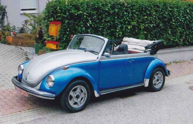 Oldtimer VW Käfer Cabrio 1972 Baujahr BJ -