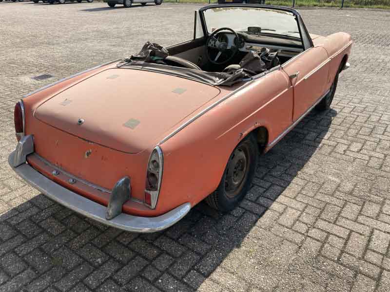 Fiat 1500 cabriolet 1965 Baujahr BJ 11/1965