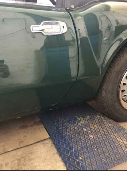 Triumph Spitefire 1500, Bj.75 in british racing green Baujahr BJ -