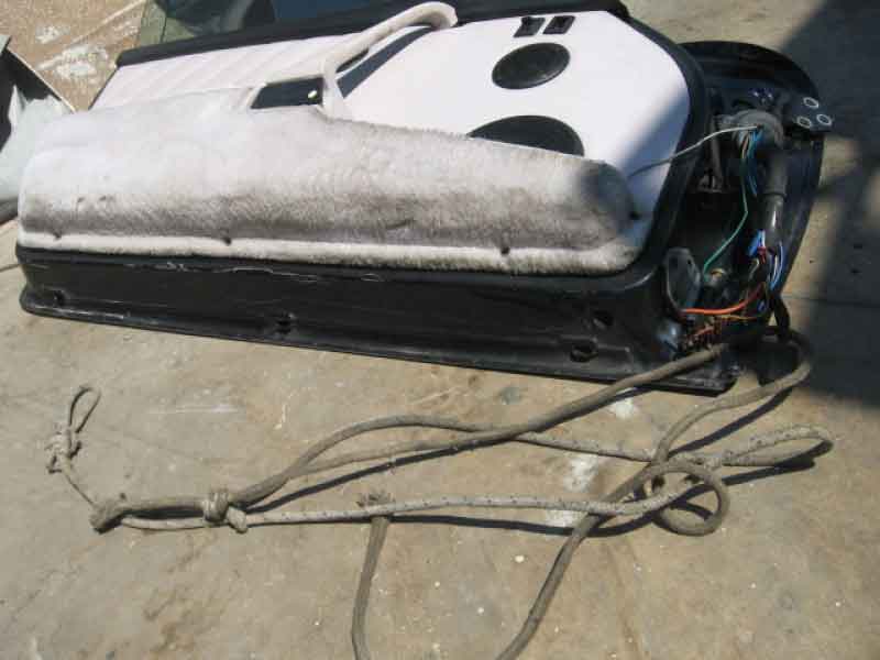 Left door with accessories for Porsche 964 Baujahr BJ -