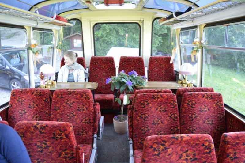 Original FBW-Alpenwagen der schweizerischen Alpenpost des Typs PCUA Baujahr BJ -