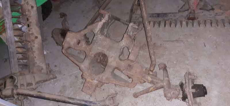 Vorderachse Vermutlich Lanz oder Deutz Baujahr BJ -
