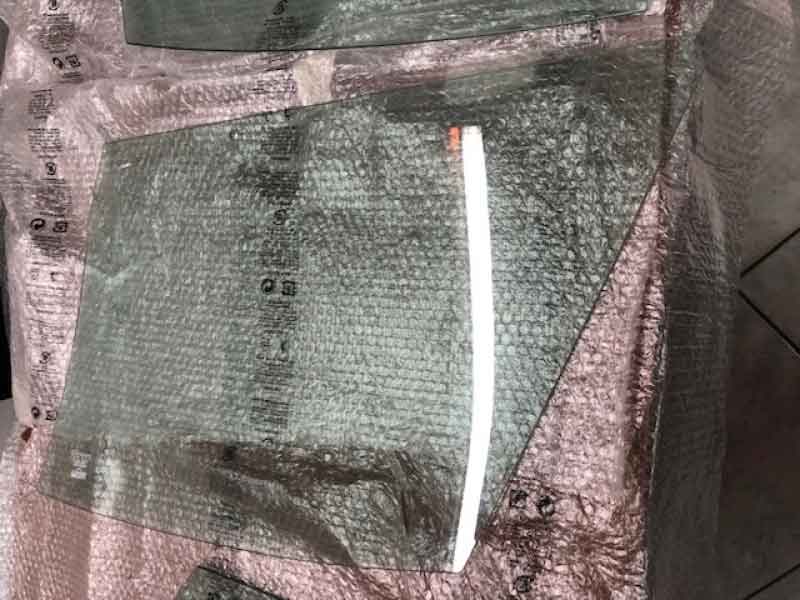 Descending door glasses for Ferrari F40 Baujahr BJ -