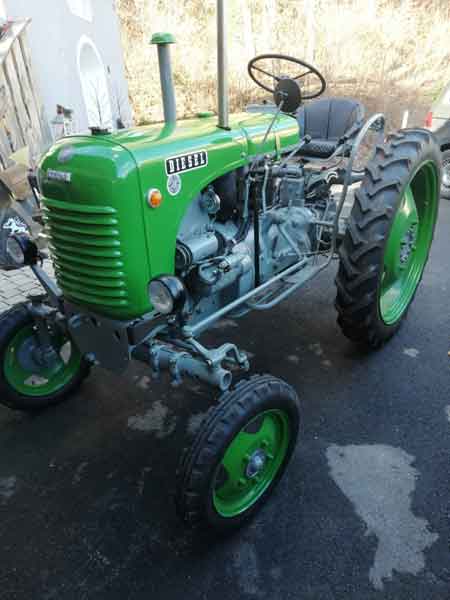 Steyr Traktor Typ 80a Restauriert Baujahr BJ 12/1956