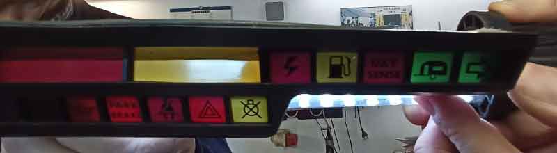 Warnanzeige Träger JAGUAR XJS 1977 Baujahr BJ -