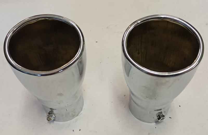 Auspuff Endrohr Blende Baujahr BJ -