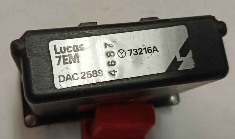 Benzinpumpenrelaissteuerung JAGUAR Baujahr BJ -