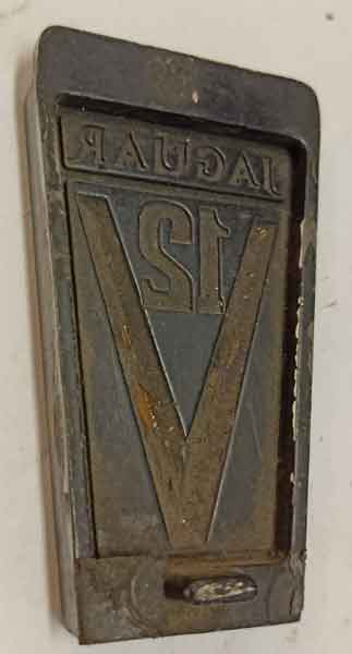 Kühler Emblem JAGUAR XJS 1977 Baujahr BJ -