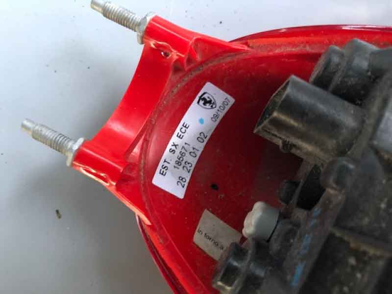 LH Rear Outer Lamp Ferrari F430 and Enzo Baujahr BJ -