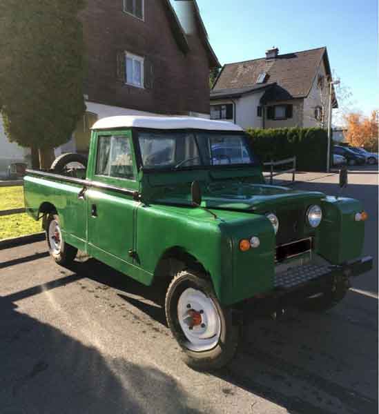 Landrover 109 Serie 2 Bj 1963 2,2L, 77PS Baujahr BJ -