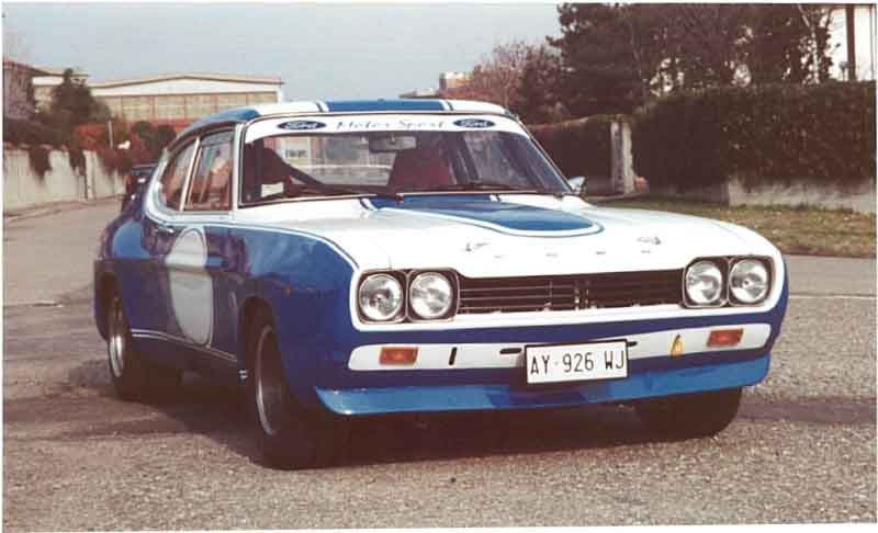 Ford Capri Gruppe 2 Rennwagen Baujahr BJ -