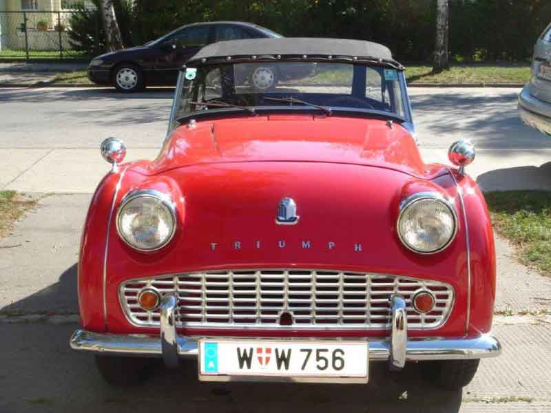 Triumph TR3 Baujahr BJ -