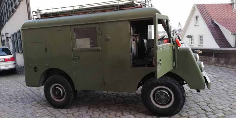 Dodge Mowag GW 3500 Kommandowagen / Funkwagen Baujahr BJ 12/1901
