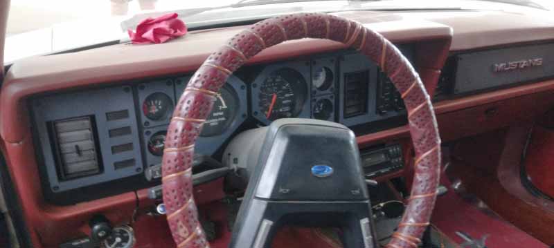 84er Mustang Convertible 5.0 V8 Automatic Baujahr BJ -