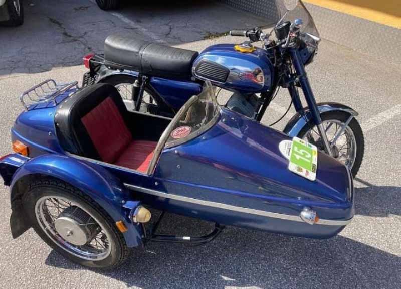 1976 Jawa Motorrad im Topzustand mit Beiwagen Baujahr BJ 11/1976