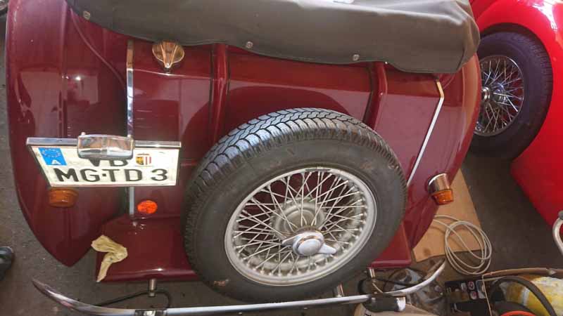 MG TD BJ 1953 Baujahr BJ -