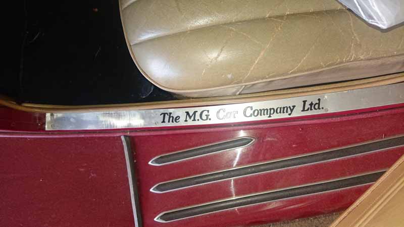 MG TD BJ 1953 Baujahr BJ -