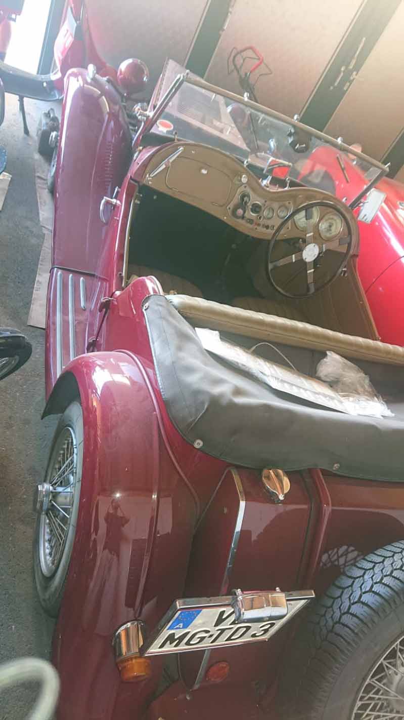 MG TD BJ 1953 Baujahr BJ -