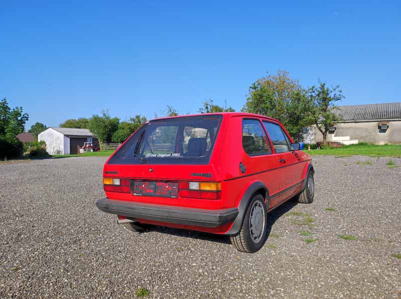 VW Golf 1 - GTI Baujahr BJ -