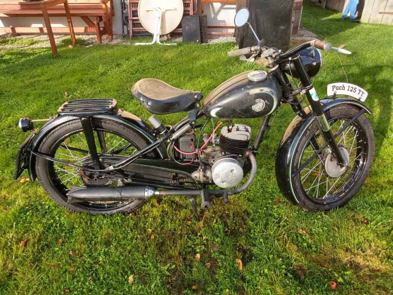 Puch 125 TT Baujahr BJ 01/1950