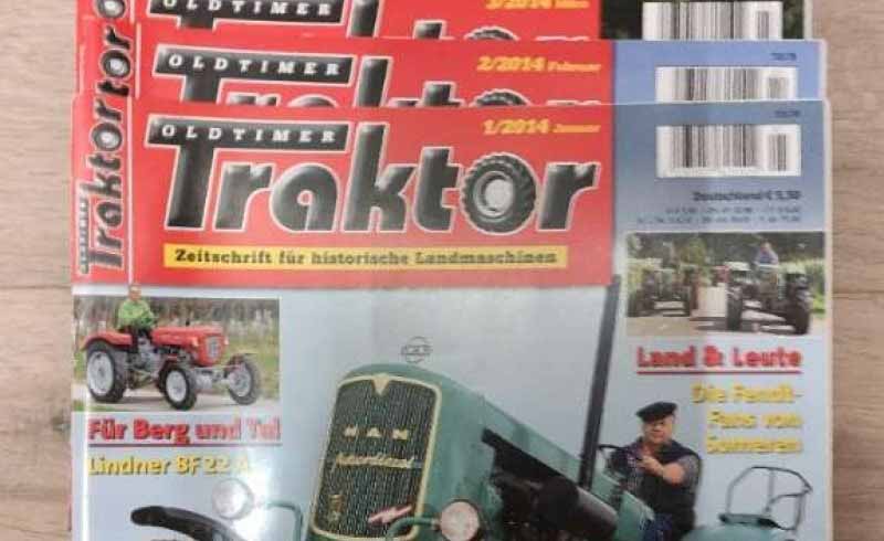 Verkaufe Oldtimer Traktor Magazine Baujahr BJ -