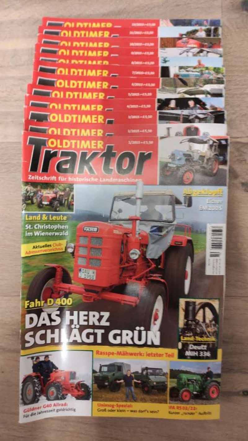 Verkaufe Oldtimer Traktor Magazine Baujahr BJ -