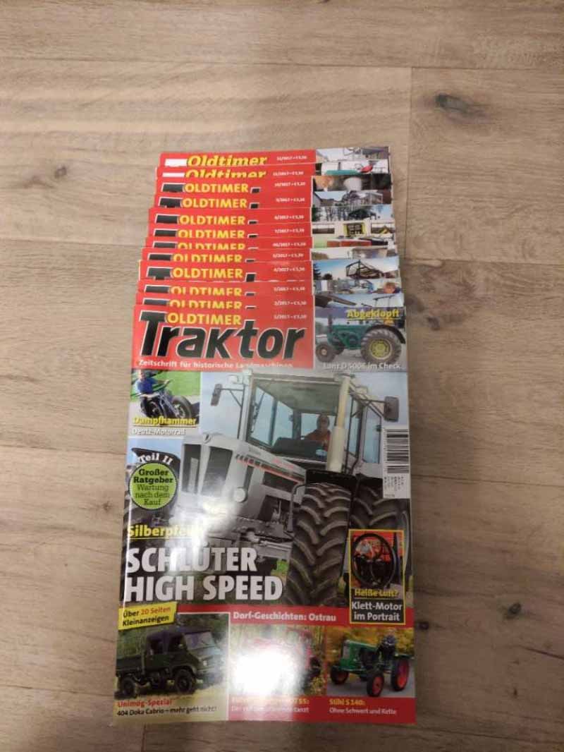 Verkaufe Oldtimer Traktor Magazine Baujahr BJ -
