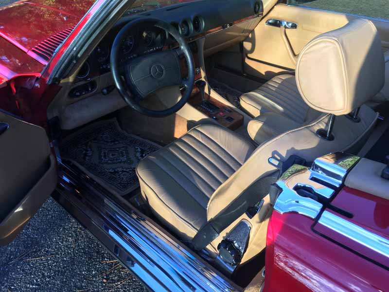 Mercedes Roadster 560 SL,technisch und optisch perfekt,absolut rostfrei Baujahr BJ -