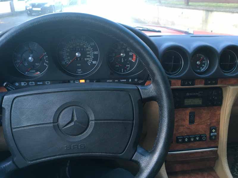 Mercedes Roadster 560 SL,technisch und optisch perfekt,absolut rostfrei Baujahr BJ -